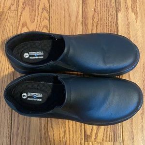 Black clogs